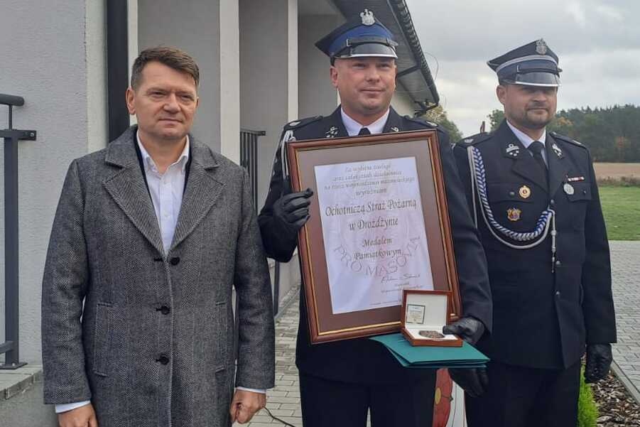 60 lat OSP Drożdżyn. Jubileusz, Izba Pamięci i medal Pro Masovia